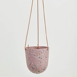 Hanging Planter by Capra Designs Pots & Planters Capra Designs Musk Terrazzo  