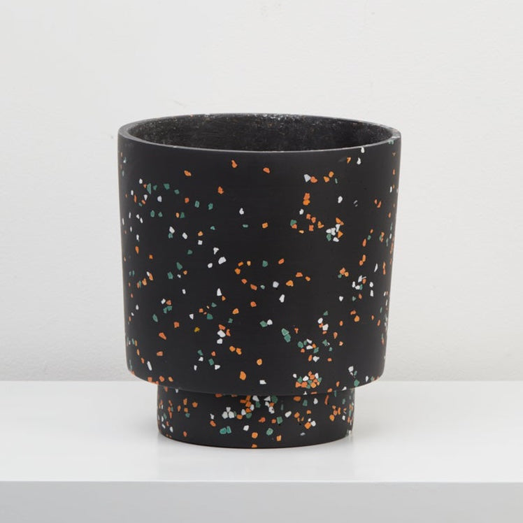 Banjo Planter by Capra Designs Pots & Planters Capra Designs Black  