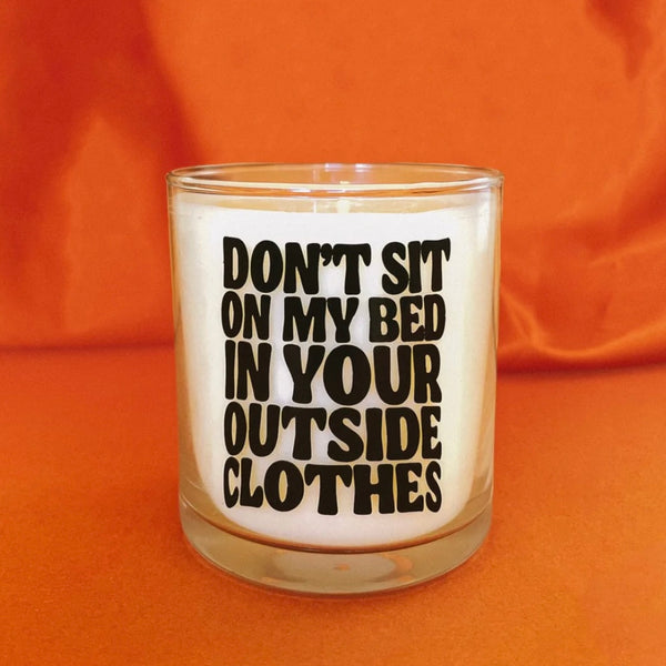 Outside Clothes Candle by Brownie Points for You Candles Brownie points   