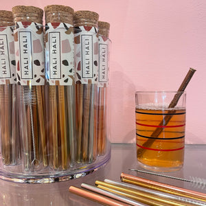 Hali Hali Reusable Straw Set bar hali hali   