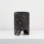 Archie Terrazzo Planter Pots & Planters Capra Designs Black  