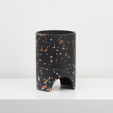 Archie Terrazzo Planter Pots & Planters Capra Designs Black  