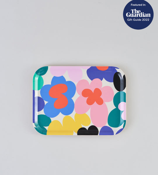 Floral Burst Trays - Micke Lindebergh for Wrap Magazine  Wrap Magazine Mini rectangle  