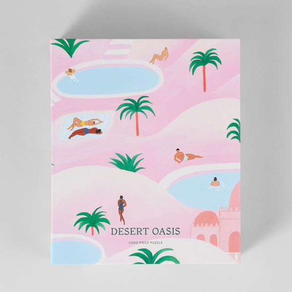 Desert Oasis Puzzle - Wrap Magazine Jigsaw Puzzles Wrap Magazine   