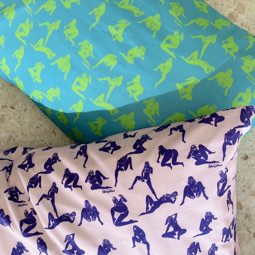 Adam Selman x Beditorial Gal Pals Pillowcases: Set of 2 Pillowcases & Shams Beditorial   