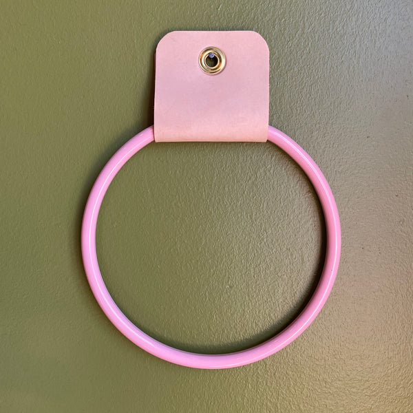 Towel Ring by New Made LA Towel Racks & Holders New Made LA PINK  