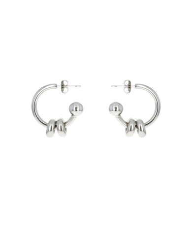 Alan Earrings by Justine Clenquet  CANDID HOME Palladium  