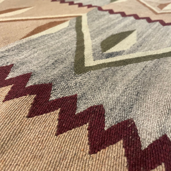 5’ x 6’3” Turkish Flat-weave Rug  CANDID HOME   