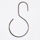 S-Shaped Shower Curtain Hooks by Quiet Town Shower Parts Quiet Town Stainless Steel