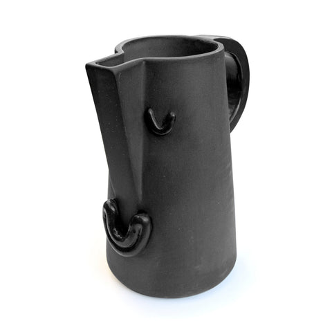 Face Pitcher by Nah Dublin Serving Pitchers & Carafes CANDID HOME Black  