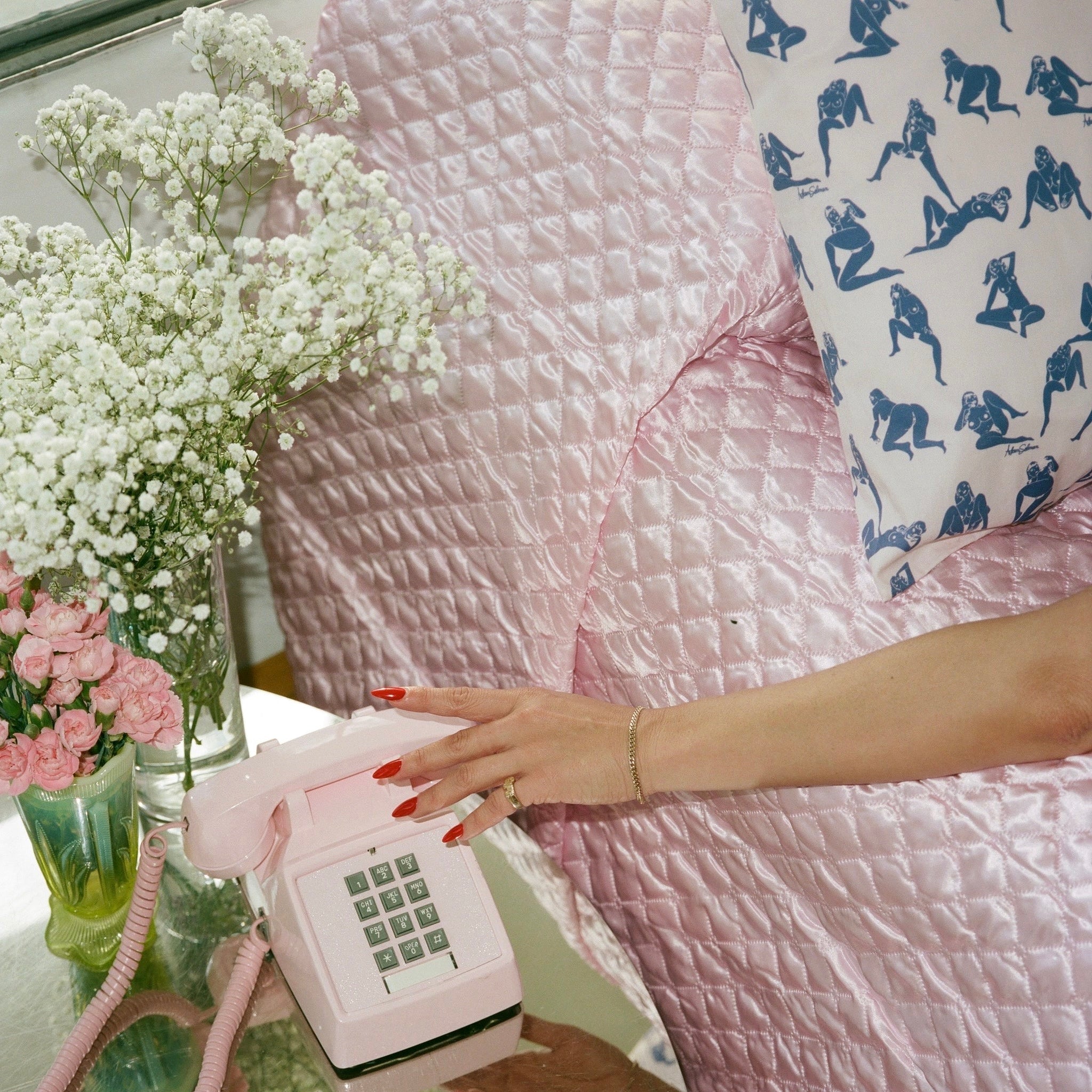 Adam Selman x Beditorial Gal Pals Pillowcases: Set of 2 Pillowcases & Shams Beditorial   