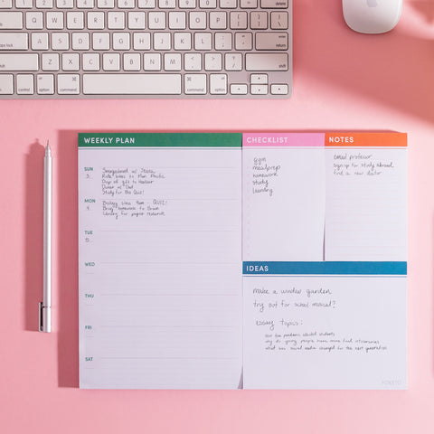 Everything Desk Pad by Poketo Calendars, Organizers & Planners POKETO   