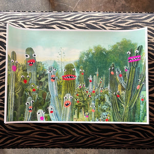 16" x 24" "Cactus Garden" print by Angela Deane Art Angela Deane   