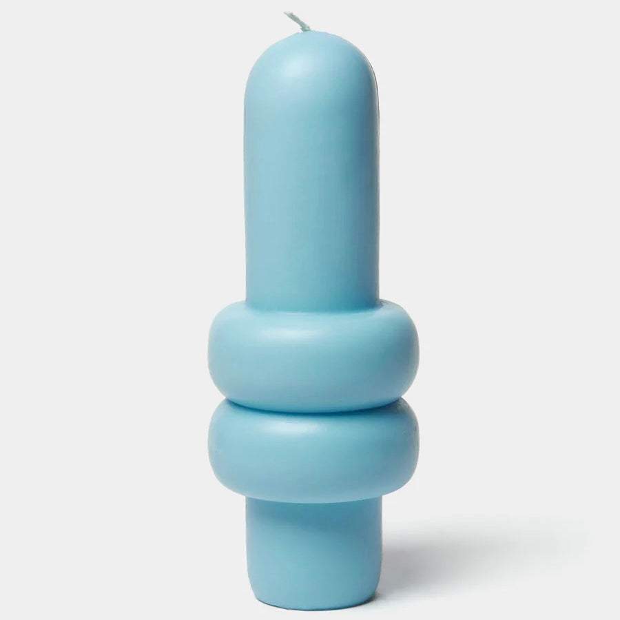 "Nex" Candle by Carl Durkow Candles Carl Durkow Blue  